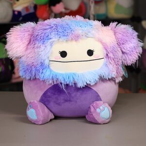 12" Eden the Purple Bigfoot Squishmallow - No Hearts - HTF